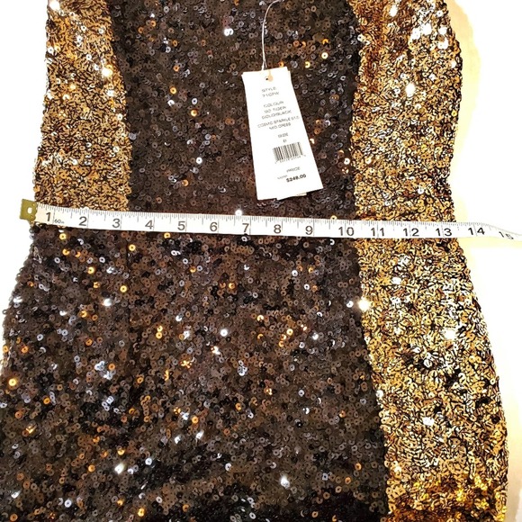 French Connection Cosmic Sparkle Dress NWT - Picture 9 of 15